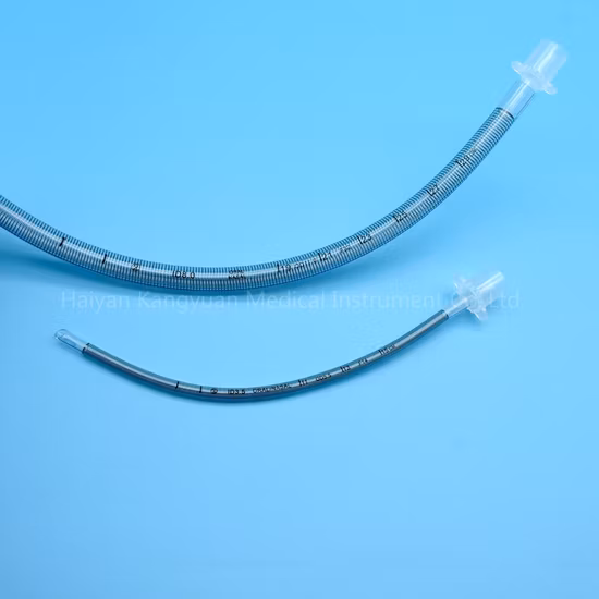 Reinforced Armored Endotracheal Tube Murphy Eye Airway Tube Medical Material Supply Disposable Oxygen Tube Tracheal Tube Whole Sale China