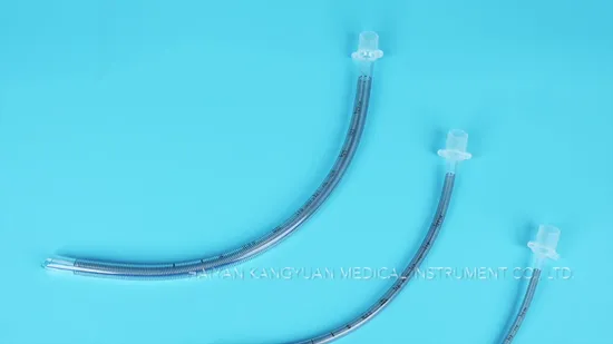 Reinforced Armored Endotracheal Tube Murphy Eye Airway Tube Medical Material Supply Disposable Oxygen Tube Tracheal Tube Whole Sale China