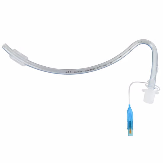 Tubo endotraqueal desechable con manguito/sin manguito