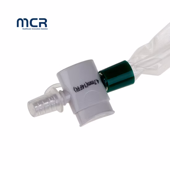 Catéter de succión de PVC abierto Surgitech tamaño 8