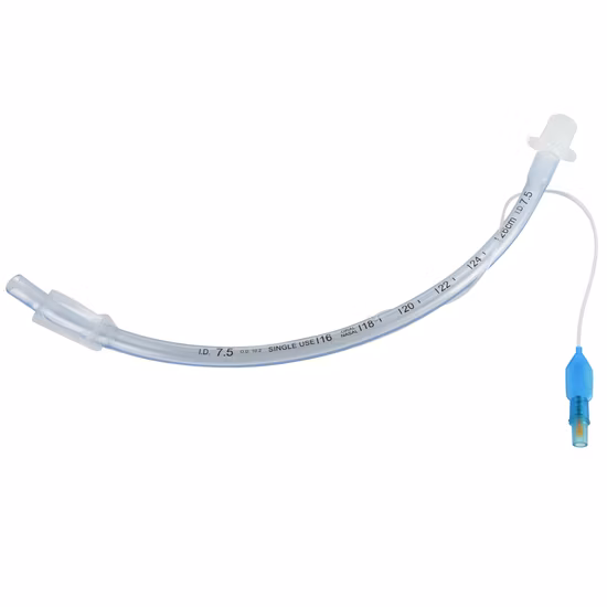 Tubos endotraqueales Ett nasales orales reforzados con CE ISO del fabricante de China (con/sin manguito)