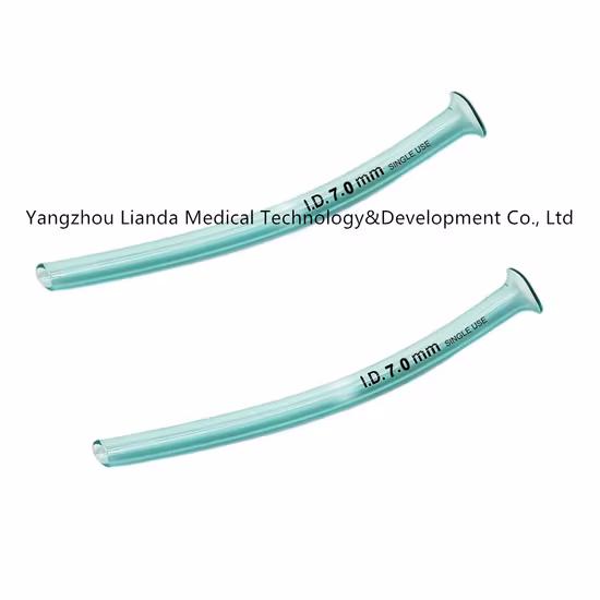 Tubo nasal de PVC para vías respiratorias orofaríngeo médico desechable para vías respiratorias nasofaríngeas del hospital