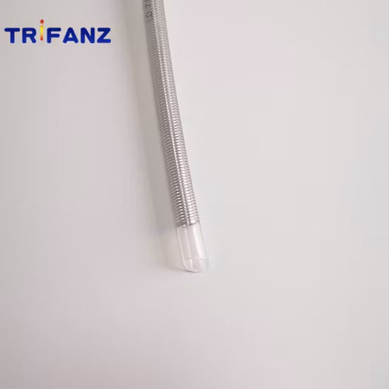 Vía aérea nasofaríngea reforzada con silicona